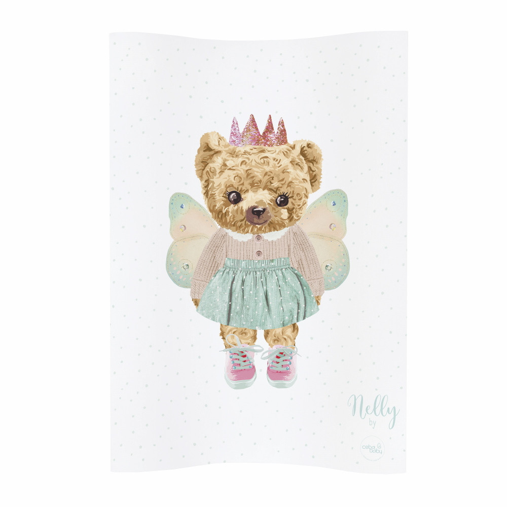 Ceba pelenkázó lap puha 2 oldalú 50x70cm COSY-Fluffy Puffy Nelly (5907672337241)
