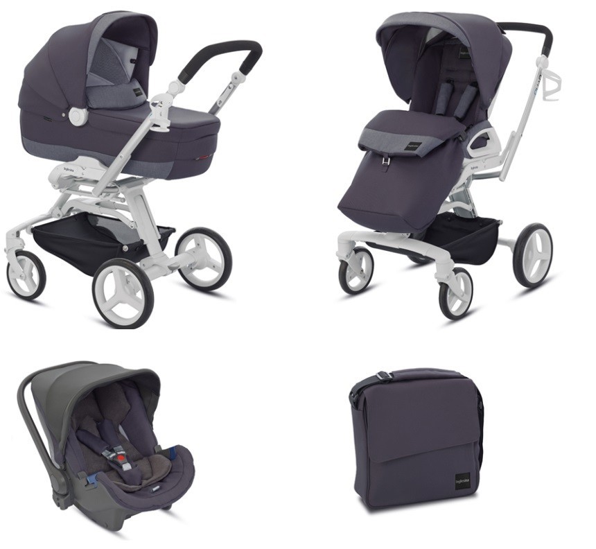 Inglesina Quad Sysytem babakocsi szett Stone Grey (6200_sg)
