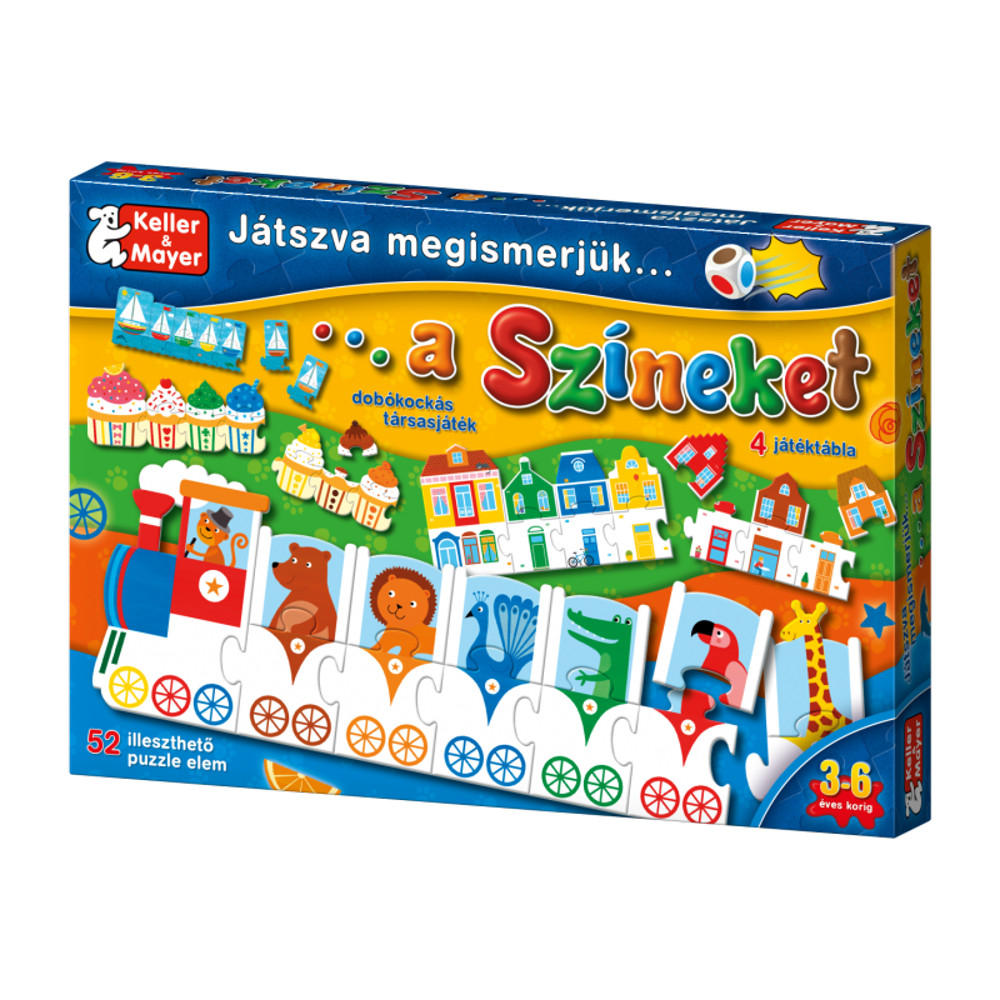 Játszva megismerjük a színeket- KellerMayer (712079)