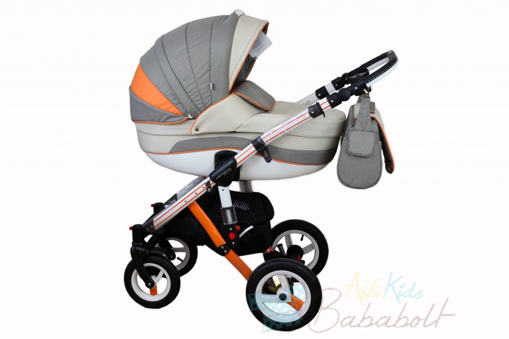 Adamex Aspena 31 babakocsi - Orange White (78001)