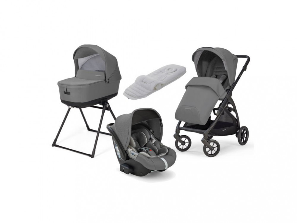 Inglesina Electa System Quattro CAB I-Size 4in1 multifunkciós babakocsi szett - Chelsea grey (AAE50P0CSG)