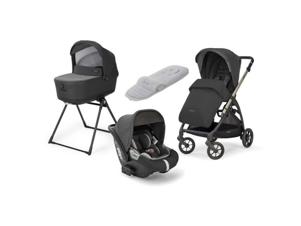 Inglesina Electa System Quattro CAB I-Size 4in1 multifunkciós babakocsi szett - Upper black (AAE50P0UPB)