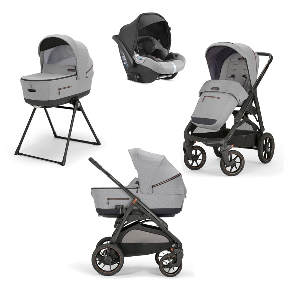 Inglesina Aptica XT Darwin 4in1 multifunkciós babakocsi szett- 2023 Horizon grey (AAE71Q0HRG-2023)