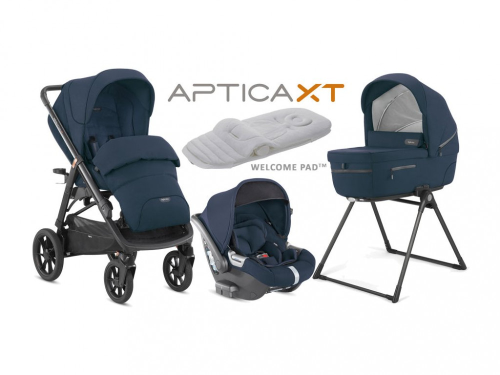 Inglesina Aptica XT System Quattro CAB 4in1 multifunkciós babakocsi szett 2021 - Polar Blue (AAE73N0PLB)