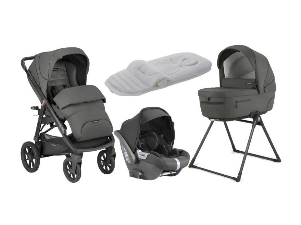 Inglesina Aptica XT CAB 4in1 multifunkciós babakocsi szett 2022 - Charcoal grey (AAE73P0CRG)
