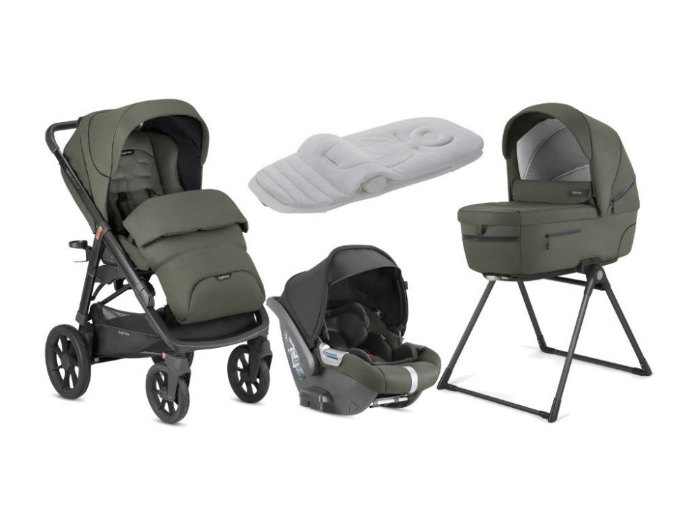 Inglesina Aptica XT CAB 4in1 multifunkciós babakocsi szett 2022 - Sequoia green (AAE73P0SQG)