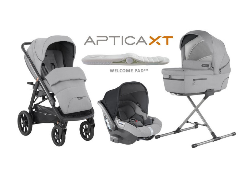 Inglesina Aptica XT System Quattro DARWIN I-Size 4in1 multifunkciós babakocsi szett 2020 - Horizon grey (AAE74M0HRG)