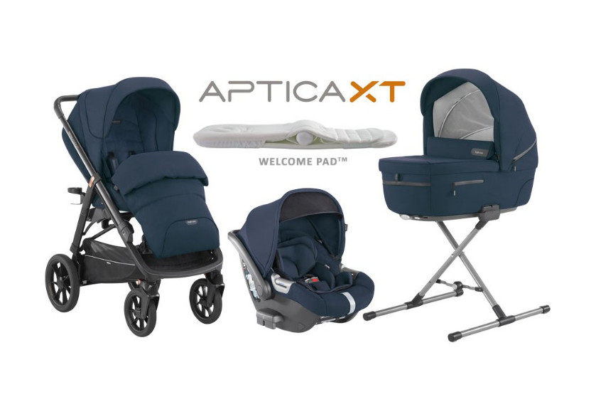 Inglesina Aptica XT System Quattro DARWIN I-Size 4in1 multifunkciós babakocsi szett 2020 - Polar blue (AAE74M0PLB)