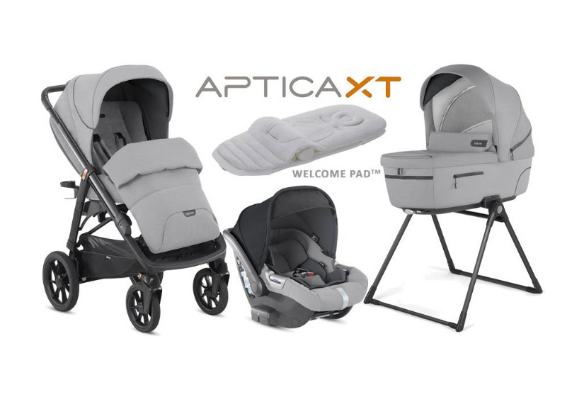 Inglesina Aptica XT System Quattro DARWIN I-Size 4in1 multifunkciós babakocsi szett 2021 - Horizon grey (AAE74N0HRG)