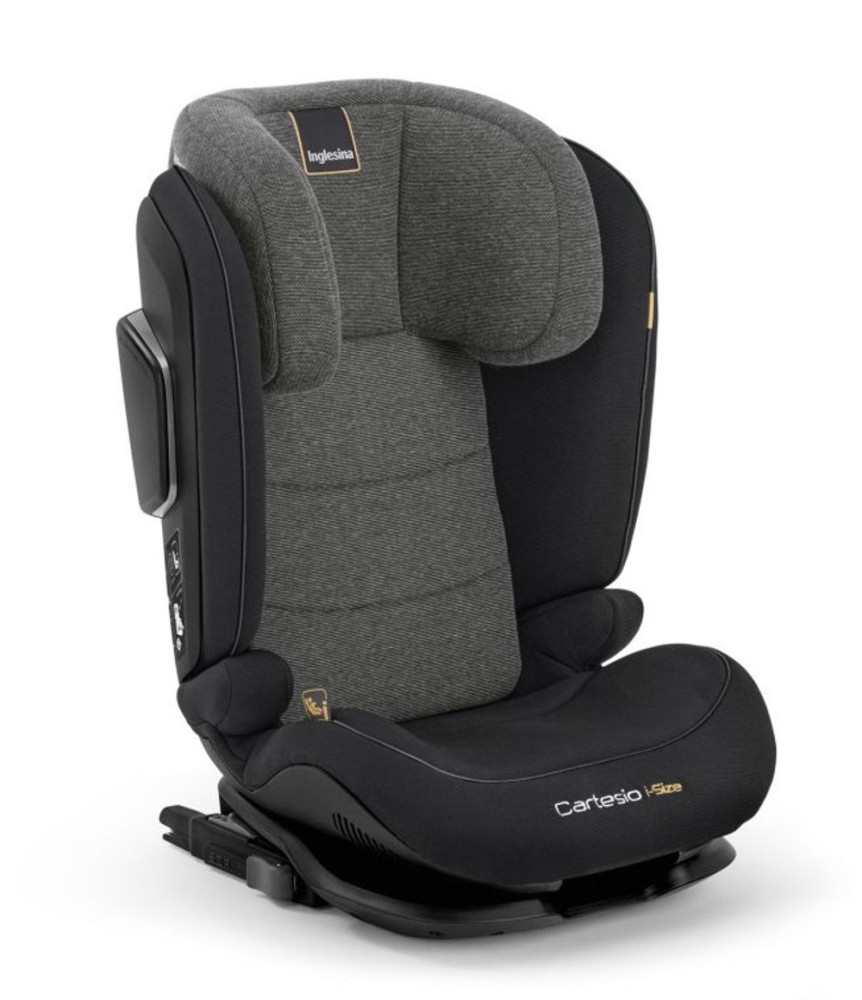 Inglesina Cartesio I-size biztonsági autósülés 100-150 cm- Vulcan black (AV98Q0VLB)