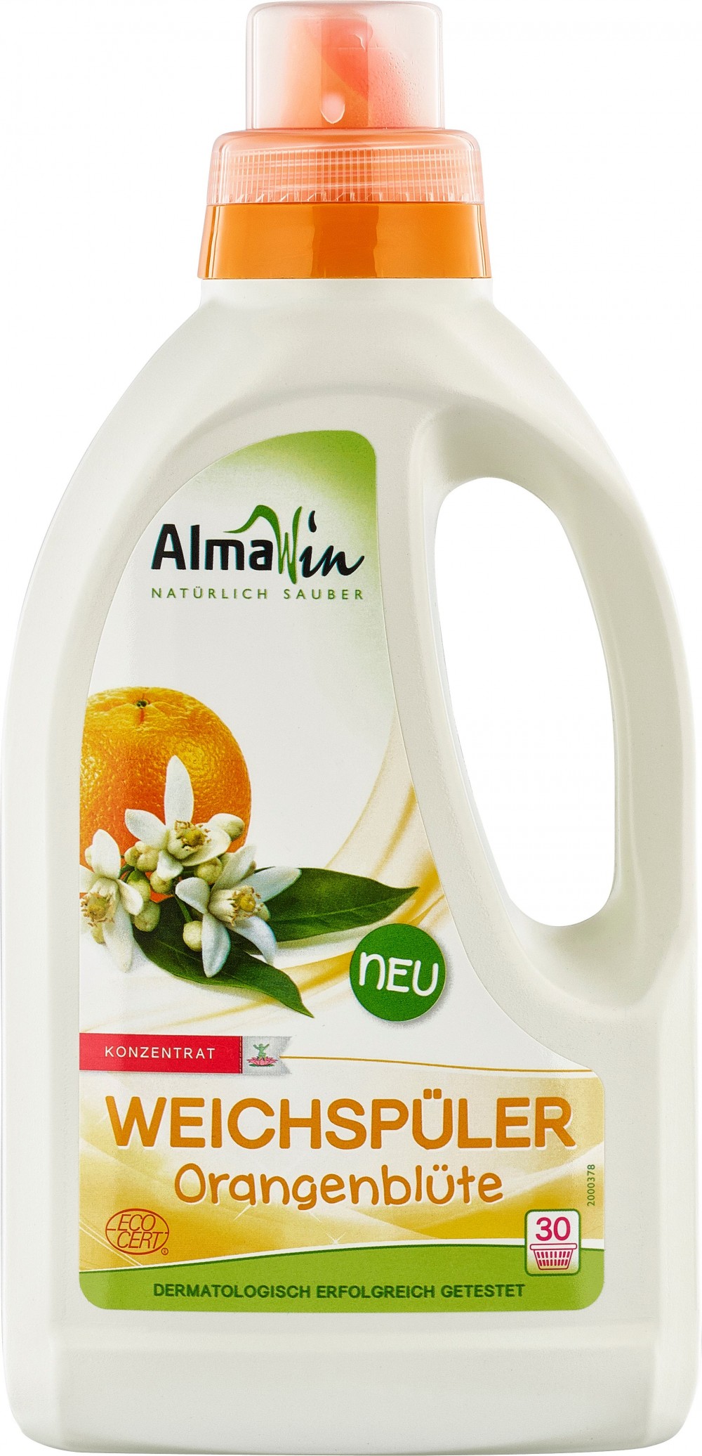 AlmaWin textilöblítő koncentrátum narancsvirággal- 30 öblítésre 750ml - (BA-8013750)
