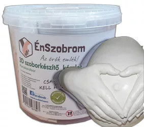 Pocakszobor készítő BabaTappancs készlet - lenyomat dombornyomat várandósoknak (BT-567897)