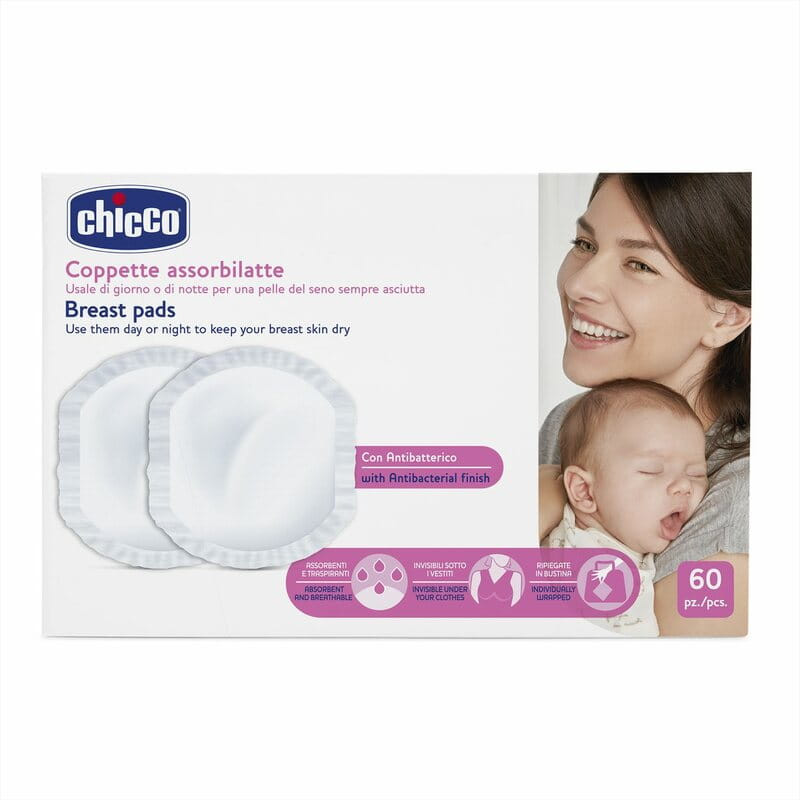 Chicco Antibakteriális melltartóbetét 60 db-os (CH061773)