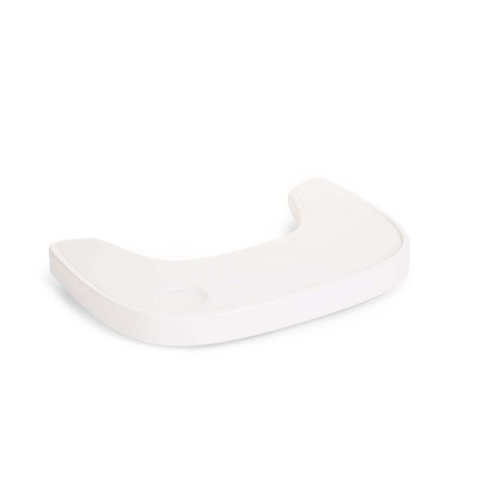 Childhome Evolu 2 Etetőtálca - Szilikon - Fehér (CHEVOTSAW)