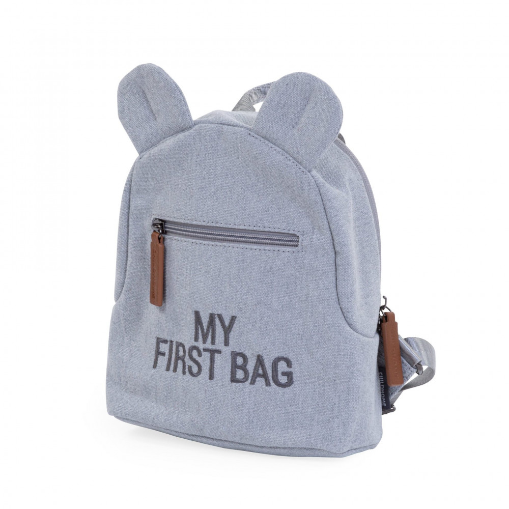 Childhome My First Bag Gyermek Hátizsák Vászon Szürke (CWKIDBCGA)