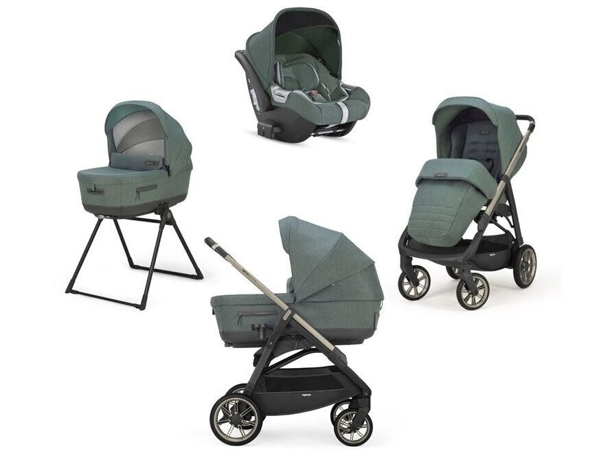 Inglesina Aptica Darwin 4in1 multifunkciós babakocsi szett- 2022 Neptune greyish (KA71P0NPG)