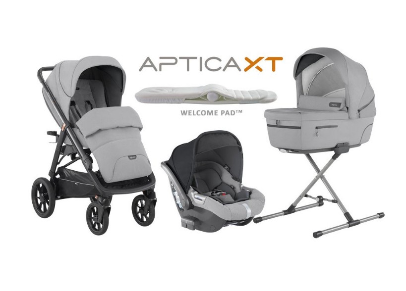 Inglesina Aptica XT System Quattro CAB 4in1 multifunkciós babakocsi szett 2020 - Horizon grey (KA73M0HRG)