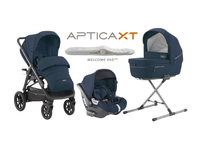 Inglesina Aptica XT System Quattro CAB 4in1 multifunkciós babakocsi szett 2020 - Polar blue (KA73M0PLB)