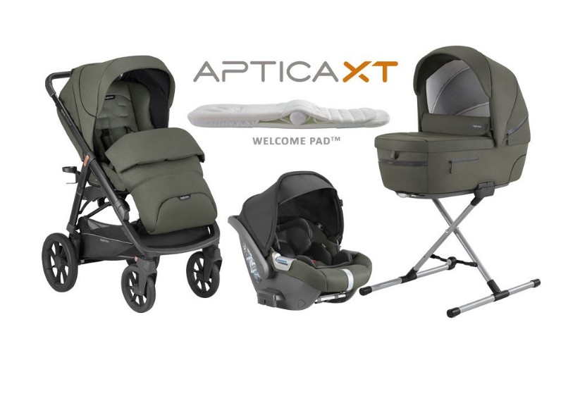 Inglesina Aptica XT System Quattro CAB 4in1 multifunkciós babakocsi szett 2020 - Sequoia Green (KA73M0SQG)