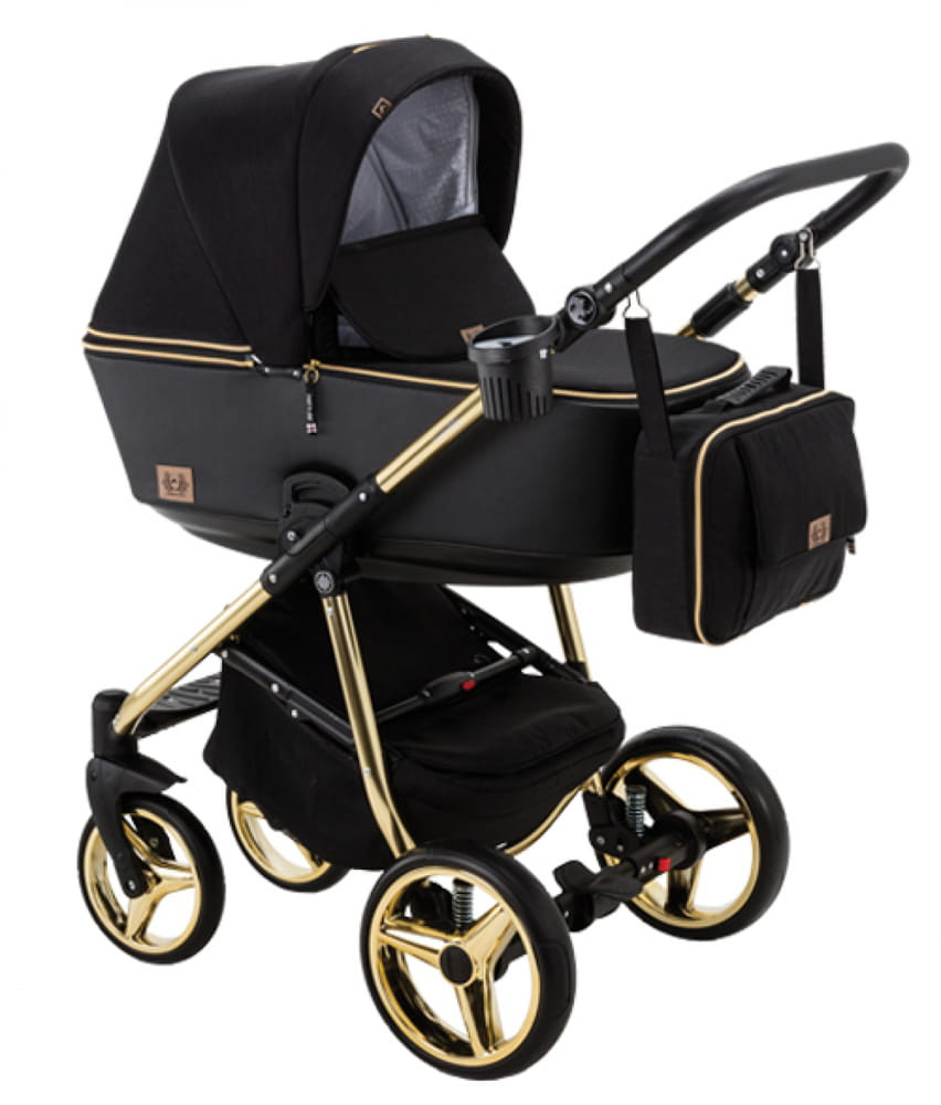 Adamex Reggio multifunkciós babakocsi - Y85 BlackGold Special (Y85GOLD)